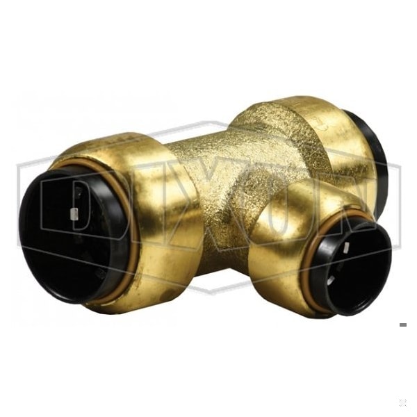 SHARK-BITE FORGED BRASS REDUCING T TEE,